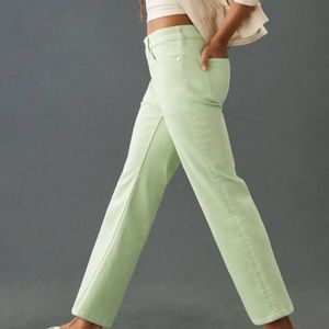 NWT Anthropologie The Ya-Ya Mid-Rise Crop Flare Jeans